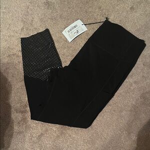 ZYIA Black Night Out Luxe Leggings